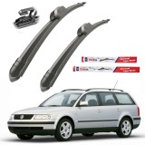 Cumpara ieftin Stergatoare Volkswagen Passat Variant (B5,3B5) 1997-2000 Flat &ndash; Set fata