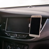 Suport telefon pentru grila de aerisire auto, Plastic, 7.5 cm, CMCLASS