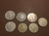 lot monede Iugoslavia - 1 Dinar 1973, 1979, 1980,1981, 1982, 1984 !