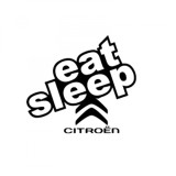 Cumpara ieftin Sticker Eat Sleep Citroen