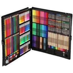 Set complet pentru desen si pictura 258 piese Micul Artist