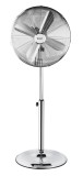 Ventilator cu picior din inox, 50 W, 3 trepte viteza, oscilatie automata, inaltime reglabila