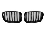 Grila masca fata fata BMW X3 (F25), 03.2014-08.2017, partea stanga, negru, negru lucios; TUNING,