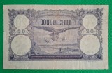 Bancnota Romania 20 lei 1917 iulie, stare conform poze