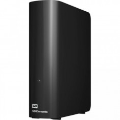 Hard disk extern Western Digital Elements Desktop, 10 TB, USB 3.0, Negru foto