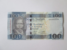 Sudan/South Sudan 100 Pounds 2019 aUNC foto