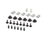 Set cleme fixare carenaj roata BMW Seria 1 (E81/E82/E87/E88), 09.2004-10.2013; Seria 5 (F10/F11), 12.2009-2017, 28 buc/set,