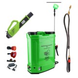 Cumpara ieftin Set Pompa de stropit cu acumulator Micul Fermier by Pandora 16L + Atomizor + Lance telescopica stropit pomi 2.7m, vermorel electric