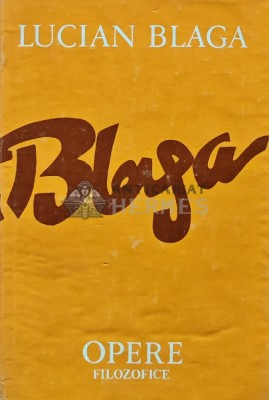 Opere, volumul 9 (Trilogia culturii) - 1985 - Lucian Blaga (Y288) foto
