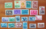 RUSIA(URSS)-1939-40-LOT Timbre vechi -SPORT- 22-VAL.-STAMPIL. Scan
