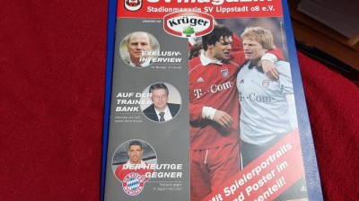 program SV Lippstadt - Bayern Munchen foto
