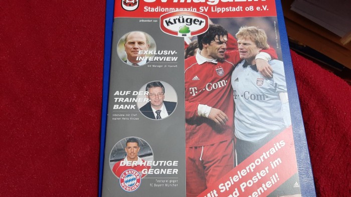 program SV Lippstadt - Bayern Munchen