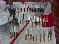 Cutite Japoneze Vechi Originale Lucrate Manual!