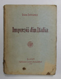 Impresii din Italia, Ioan Petrovici, Bucuresti 1930