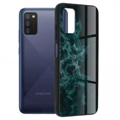 Husa Samsung Galaxy A03S Antisoc Personalizata Nebuloasa Albastra Glaze