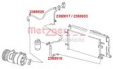 Conducta presiune variabila,aer conditionat VW SHARAN (7M8, 7M9, 7M6) (1995 - 2010) METZGER 2360033