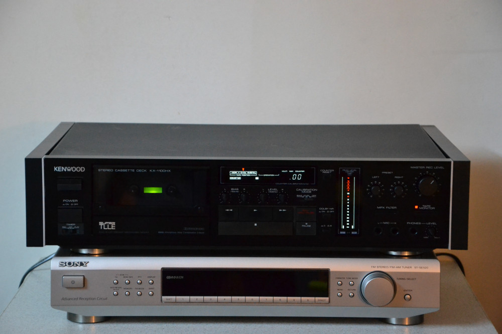 Kenwood KX-1100 HX 3 head-Reference Hi-End Stereo cassette deck-casetofon |  arhiva Okazii.ro
