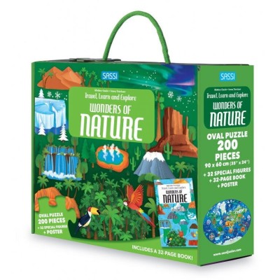 Cunoaste si exploreaza - Puzzle Minunile naturii (200 piese) foto