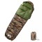 vidaXL Sac de dormit tip mumie pentru adulți de camping, 3 anotimpuri 94489