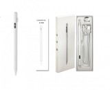 Cumpara ieftin iSEN Pencil K-394i Touch, Alb, Varf Apple, 105 mAh, Afisaj Digital, Type-C, Compatibil cu tablete iPad (dupa 2018), sistem 12.2 si versiuni ulterioare