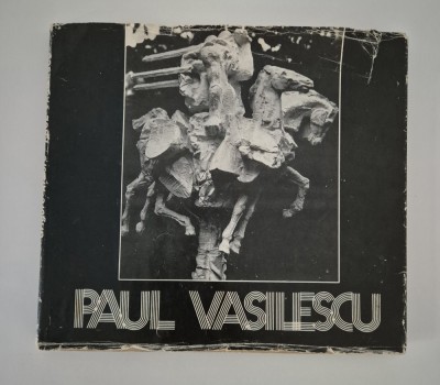 Album de arta Paul Vasilescu Sculptura Carte cu autograf foto