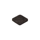 Cumpara ieftin Protectie pardoseala pentru picior mobila, patrat, 25 x 25 mm, 24 buc / set