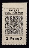 ROMANIA 1945 POSTA NASAUD - JUD. NASAUD 2 PENGO MNH