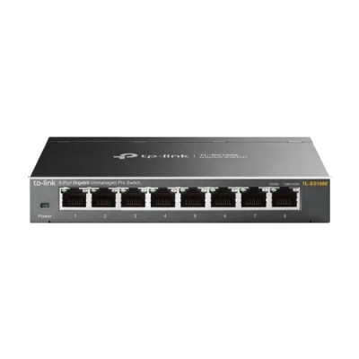 Switch Easy Smart, 8 porturi RJ45 Gigabit, Managed - TP-Link TL-SG108E foto