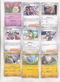 bnk crc Lot cartonase Pokemon Japonia - 75 diferite - diversi ani