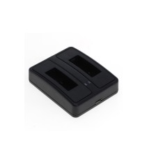 Incarcator dual USB compatibil cu Panasonic DMW-BCM13 foto