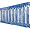 Set 12 chei combinate 6-22 mm etui VOREL