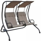 Cumpara ieftin Balansoar Gradina Confort, 2 persoane, Structura Metal