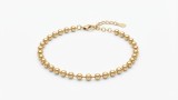 Cumpara ieftin Bratara Statement din Argint Placat cu Aur Bold Bead Ball Chain