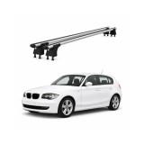 Set bare transversale aluminiu cu prindere in puncte fixe compatibile BMW Seria 1 E87 2004-2011 3/5 usi negre sau argintii Cod: 120101 Kit 201