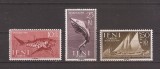 IFNI 1958 - Ziua timbrului - Pești și nava, MNH, Nestampilat