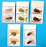 TIMBRE ROM&Acirc;NIA LP1404/1996 INSECTE I -Serie &icirc;n pereche -MNH, Nestampilat