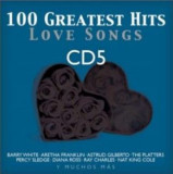 CD 100 Greatest Hits Love Songs, CD 5 (EX), Pop