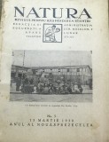 U. CRT Interbelica - Revista Natura - Nr. 3 1930