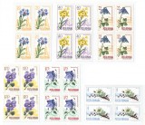 Rom&acirc;nia, LP 649/1967, Flora carpatina, blocuri de 4, MNH, Nestampilat