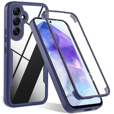 Husa 360&amp;Atilde;&amp;sbquo;&amp;Acirc;&amp;deg; Samsung Galaxy S24 Plus Techsuit ColorVerse, albastru foto