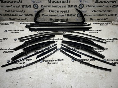 Set ornamente exterioare shadow line negru lucios BMW X6 F16 foto