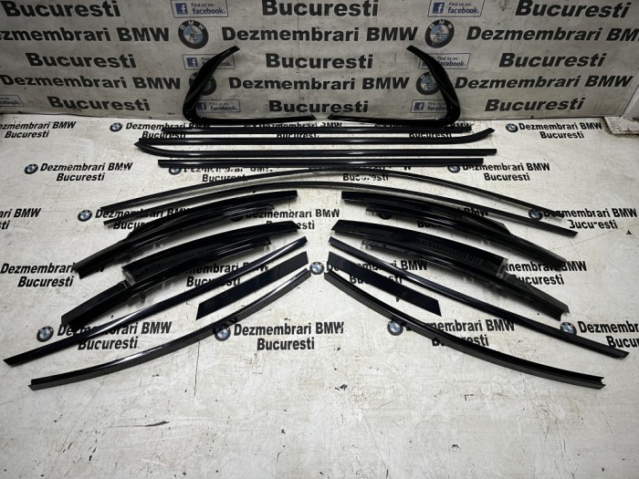 Set ornamente exterioare shadow line negru lucios BMW X6 F16