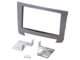 Cadru radio 2 DIN gri pentru SsangYong Rexton 2013+