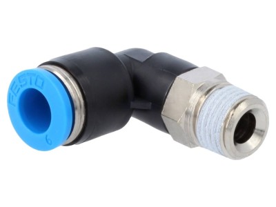Conector push-in 90&amp;deg; 6mm foto