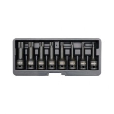 Set 8 chei tubulare de impact M5 - M18 1/2&quot; Yato YT-1069