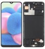 Display OLED cu Rama Negru Compatibil Samsung Galaxy A30s (A307) Original