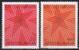 C2495 - Iugoslavia 1979 - Aniversari 2v.neuzat,perfecta stare, Nestampilat