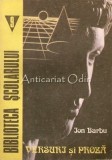 Cumpara ieftin Versuri si Proza - Ion Barbu, Porto-Franco 1991, 120 pagini, Romane