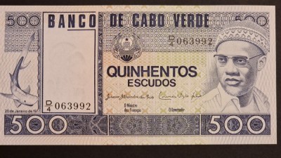 500 Escudos 1977 UNC foto
