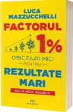 Factorul 1%: Obiceiuri mici pentru rezultate mari - Luca Mazzucchelli